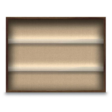 United Visual Products Outdoor Enclosed Combo Board, 48"x36", White Frame/White Porc & Cobalt UVCB4836ODW-WHTPORC-COBACC